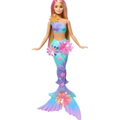 Mattel Poupée Barbie Sirène fleurs magiques blonde^ Poupées Mannequins