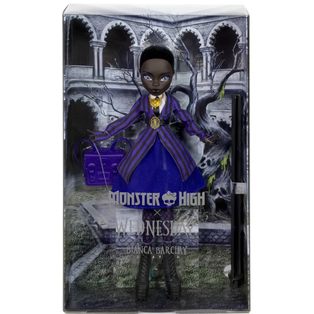 Mattel Poupée Bianca - Monster High x Mercredi^ Poupées Mannequins