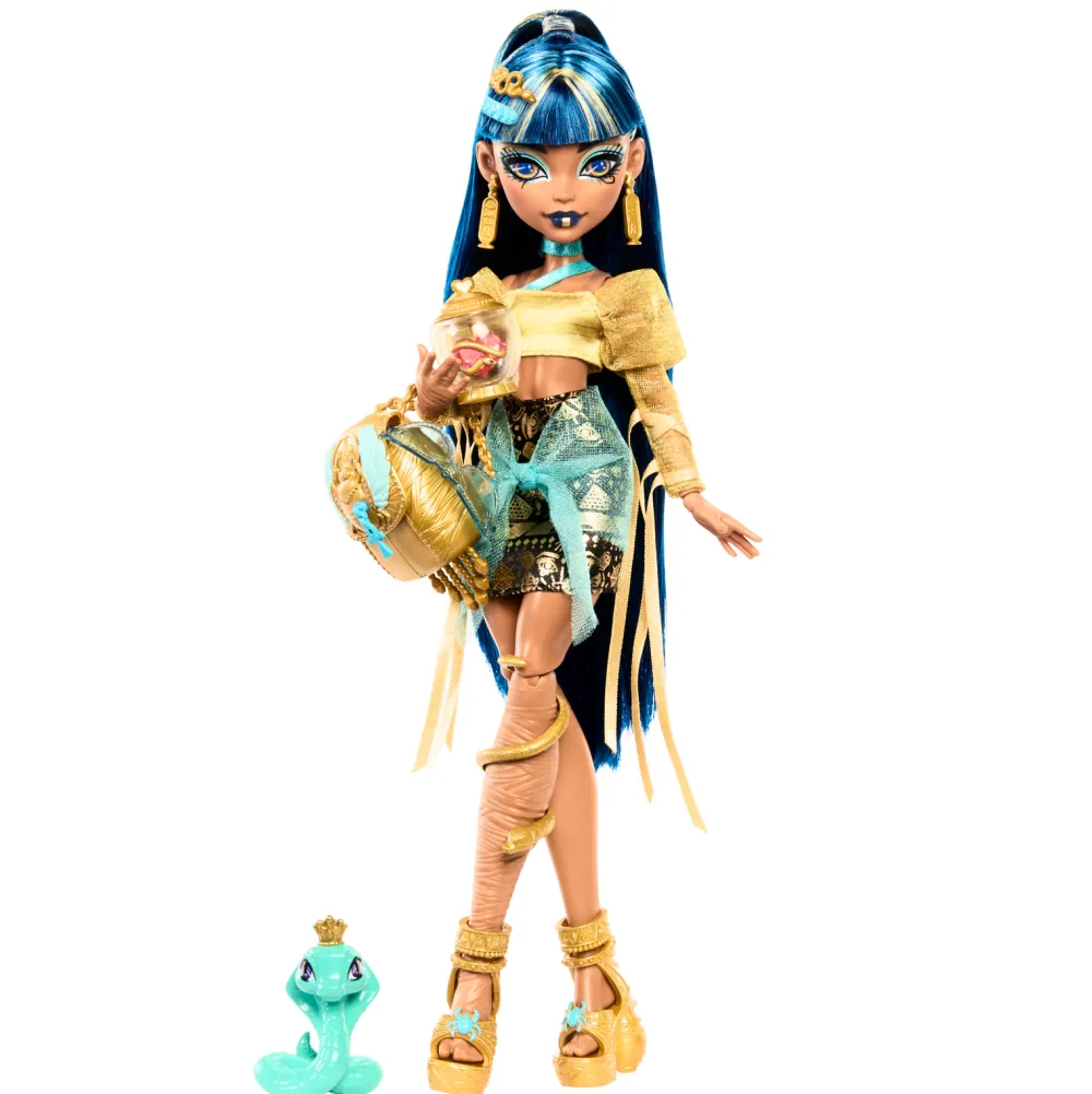 Mattel Poupée Cléo De Nile - Monster High^ Poupées Mannequins