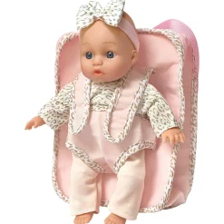Cerise & Capucine Poupée 30cm et sac à dos porte-bébé^ Poupées Classiques