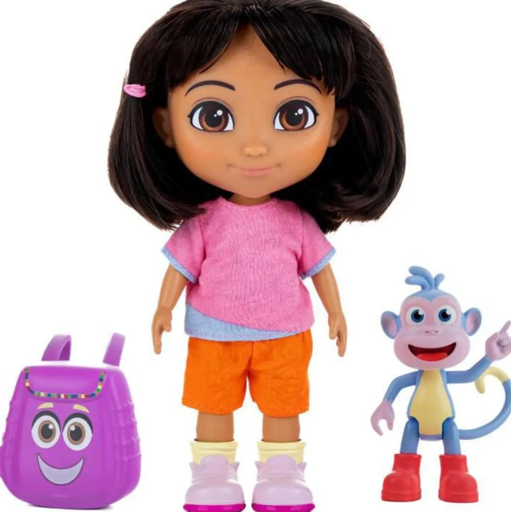 Spin Master Poupée Dora 15 cm et Figurine Babouche^ Poupées Mannequins