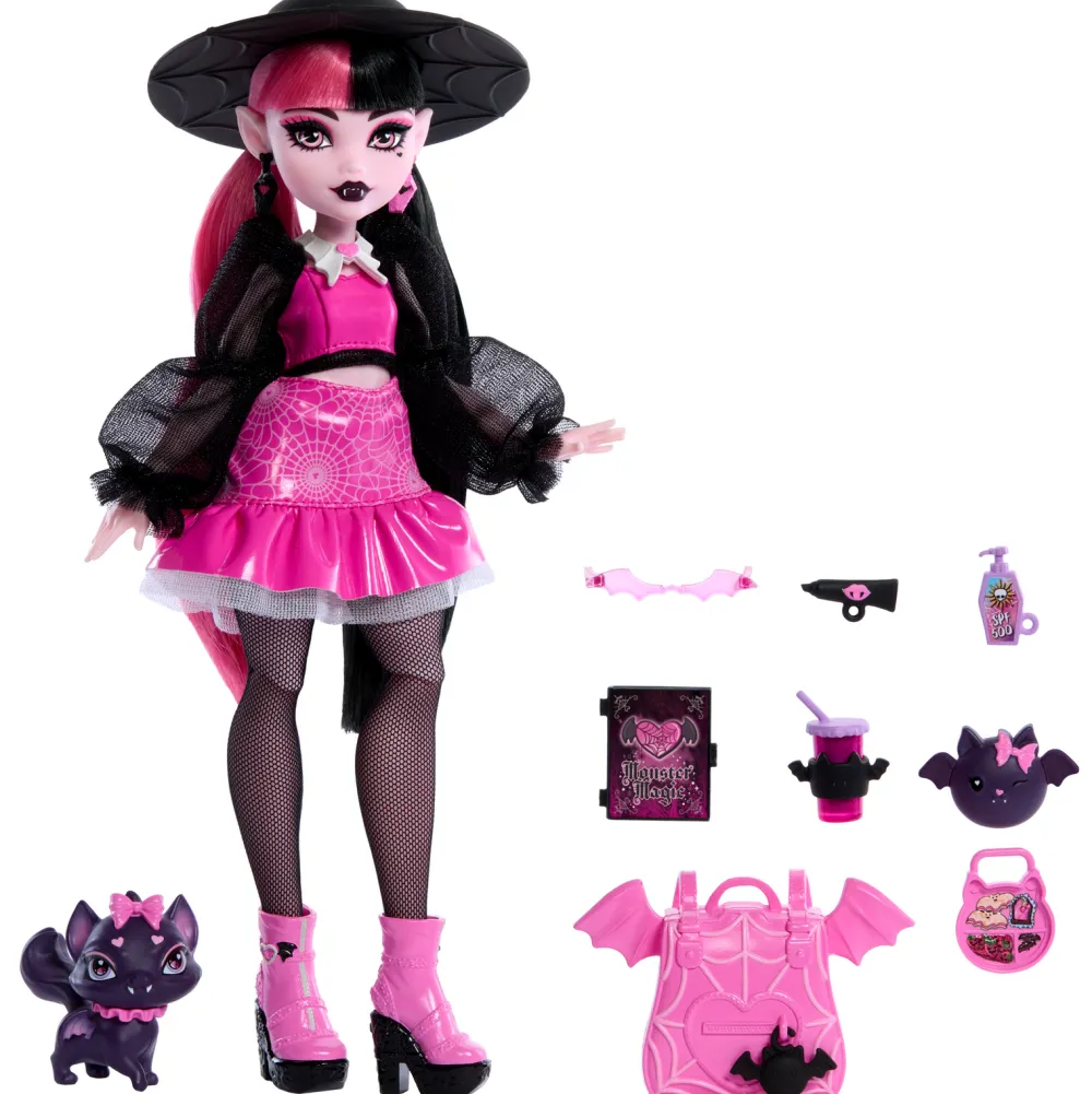 Mattel Poupée Draculaura Monster High^ Poupées Mannequins