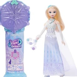 Mattel Poupée Elsa Jewel Reveal - La Reine des Neiges^ Poupées Mannequins