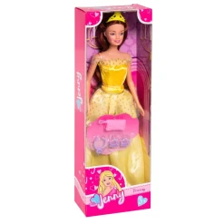 Jenny Poupée Princesse Robe Jaune^ Poupées Mannequins