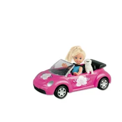 Jenny Poupée Laura et son Cabriolet^ Poupées Mannequins