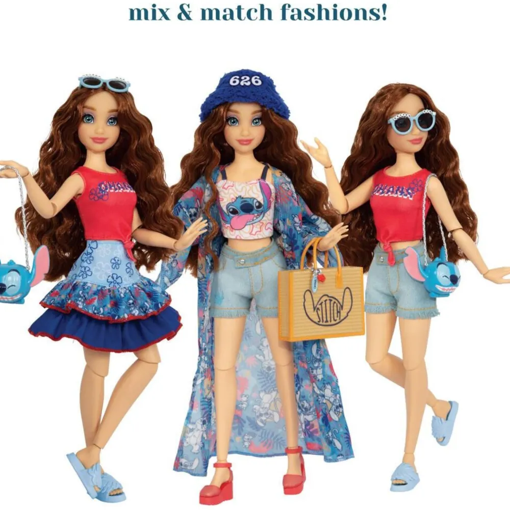 Jakks Poupée mannequin Disney Ily - Look Stitch^ Poupées Mannequins