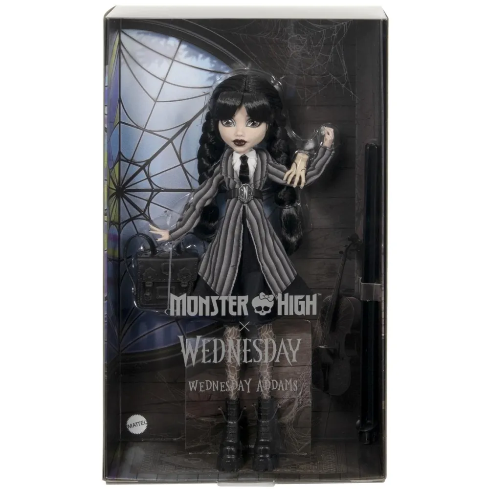 Mattel Poupée mannequin Mercredi - Monster High x Mercredi^ Poupées Mannequins