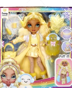MGA Poupée Mannequin Rainbow High Winter Wonderland Sunny 27 cm^ Poupées Mannequins