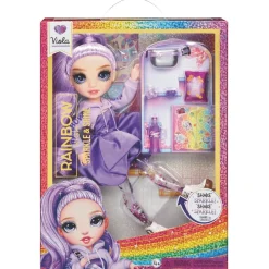MGA Poupée mannequin Rainbow High Sparkle Shine Viola^ Poupées Mannequins