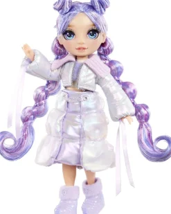 MGA Poupée Mannequin Rainbow High Winter Wonderland Violet 27 cm^ Poupées Mannequins