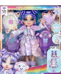 MGA Poupée Mannequin Rainbow High Winter Wonderland Violet 27 cm^ Poupées Mannequins