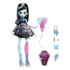 Mattel Poupée Monster High Anniversaire Frankie Stein^ Poupées Mannequins