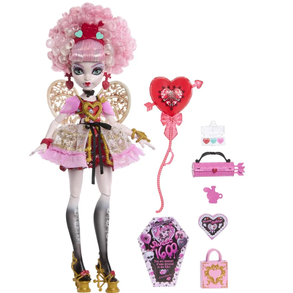 Mattel Poupée Monster High Anniversaire Cupid Astéria^ Poupées Mannequins
