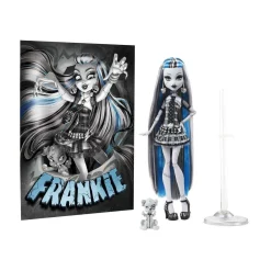 Mattel Poupée Monster High Drame au cinéma - Frankie Stein^ Poupées Mannequins