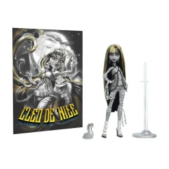 Mattel Poupée Monster High Drame au cinéma - Cleo de Nile^ Poupées Mannequins
