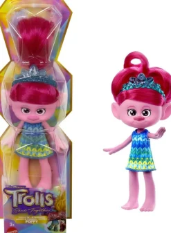 Mattel Poupée Poppy Hair Pops - Trolls 3^ Poupées Mannequins