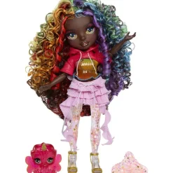 MGA Poupée Rainbow High Rainbow shimmers Iris Bow^ Poupées Mannequins