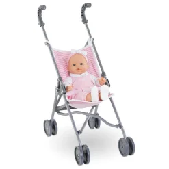 Corolle Poussette canne rose^ Poussettes, Landaus Et Couffins