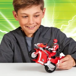 GP Toys Power Ranger Re-ignitions Moto tyrannosaurus et Ranger rouge^ Les Héros Et Personnages