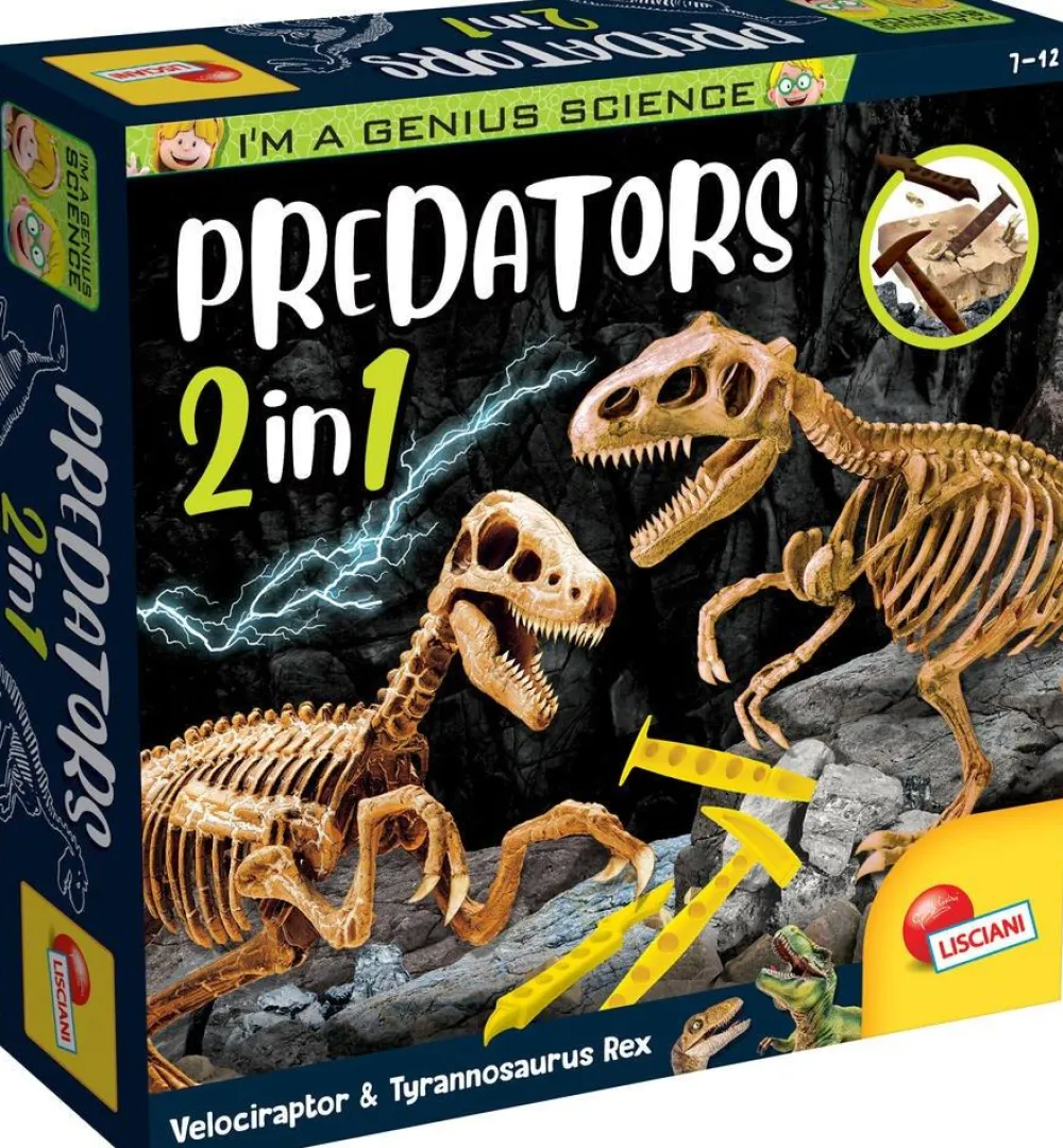 Lisciani Giochi Predators 2 In 1^ Autres Jeux Scientifiques