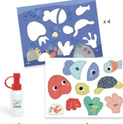 Djeco Premiers collages pour les tout petits^ Peinture