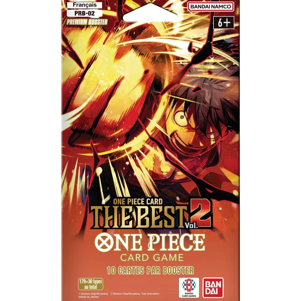 Bandai Prenium booster One Piece The Best vol 2^ Cartes À Collectionner