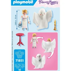 Playmobil Princesse et déguisement fantome phospho Princess Magic 71851^ Les Princesses Et Fées