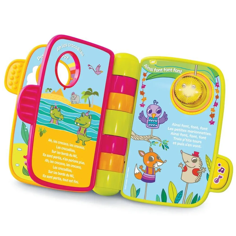 VTech P'Tit Livre Enchanté - Mes Premières Comptines^ Livres D'Éveil