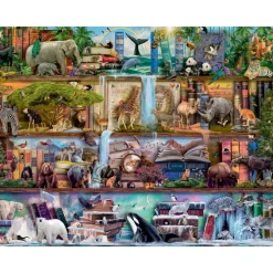 Ravensburger Puzzle 2000 pièces - Règne animal^ Puzzles De Plus De 2000 Pièces