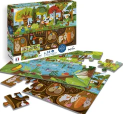 Sentosphu00e8re PUZZLE 24 PCS X2 VIE DESSUS/DESSOUS^Enfant Puzzles Bébés Et Enfants