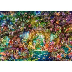 Ravensburger Puzzle 4000 pièces Le royaume des fées^ Puzzles De Plus De 2000 Pièces