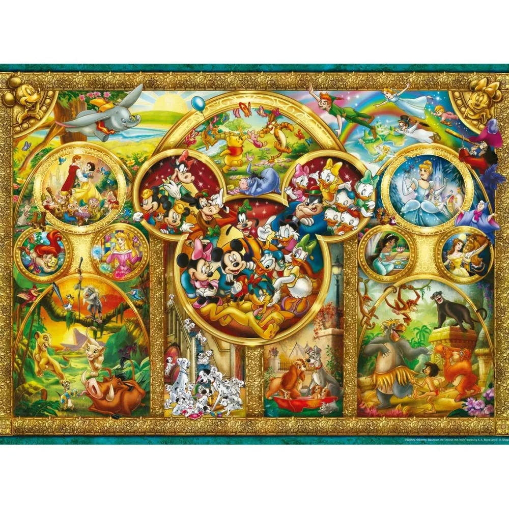 Ravensburger Puzzle 1000 pièces Les plus beaux thèmes Disney^ Puzzles De 1000 À 1499 Pièces
