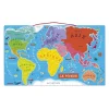 Janod Puzzle 92 pièces magnétique du monde^Enfant Puzzles Bébés Et Enfants