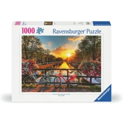 Ravensburger Puzzle 1000 pièces Vélos à Amsterdam^ Puzzles De 1000 À 1499 Pièces