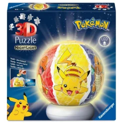Ravensburger Puzzle ball 3D 72 pièces Pokémon illuminé^ Puzzles 3D