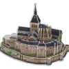 Megableu Puzzle 3D 125 pièces Mont Saint Michel^ Puzzles 3D