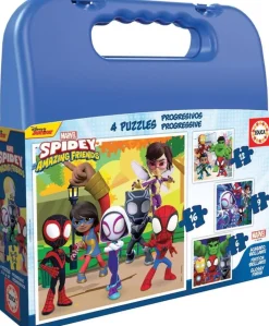 Educa Borras Puzzle - Spidey Et His Amazing Friends^Enfant Puzzles Bébés Et Enfants