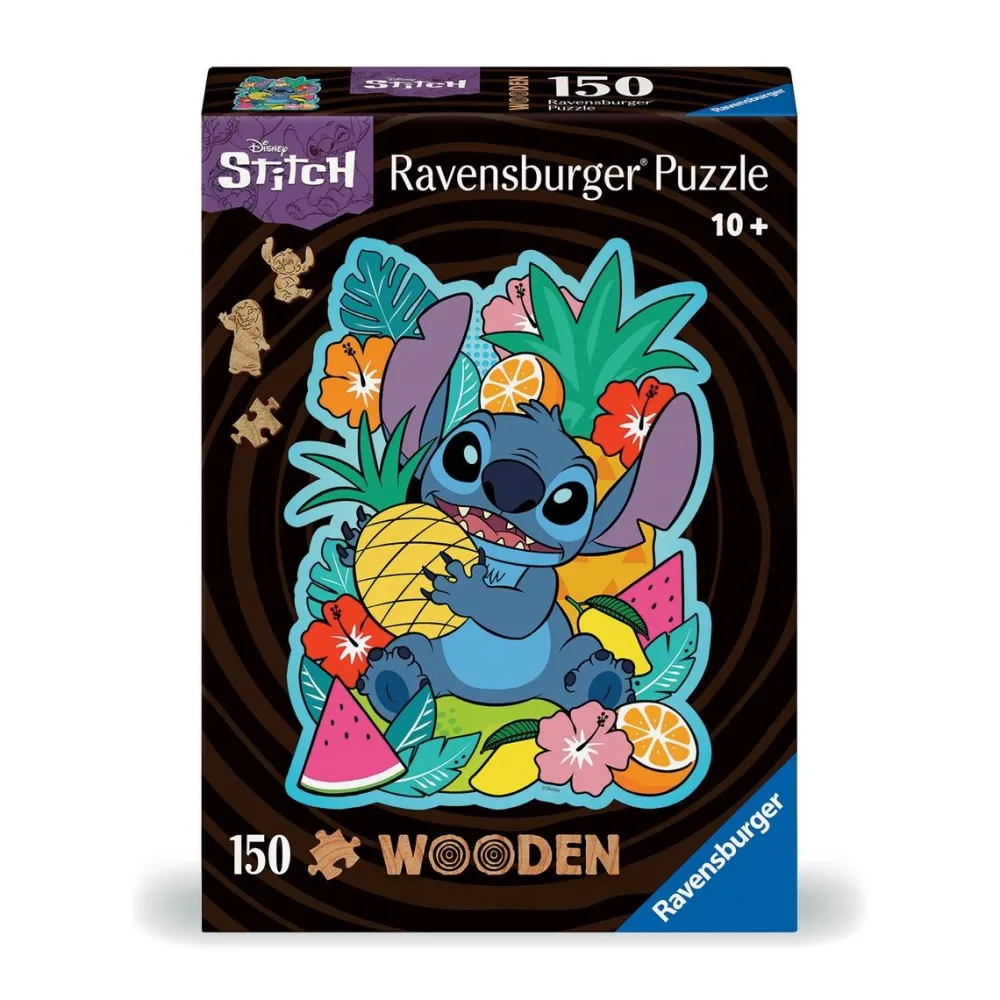 Ravensburger Puzzle en bois Stitch 150 pièces^ Puzzles De 100 À 499 Pièces
