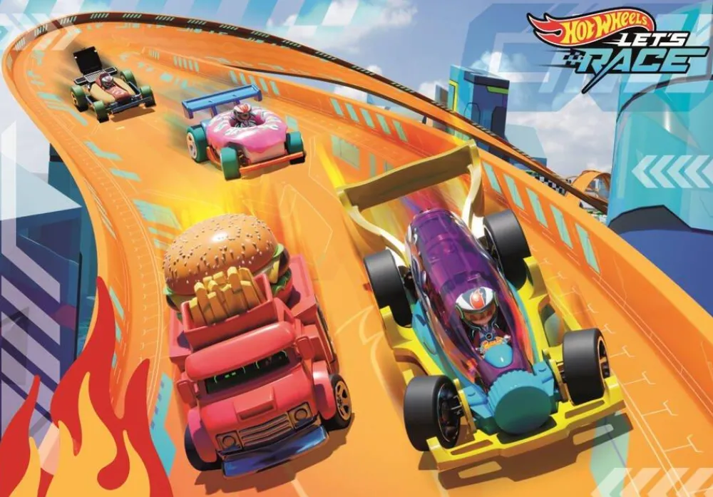 Clementoni Puzzle Hotwheels De 24 Pièces Maxi^Enfant Puzzles Bébés Et Enfants