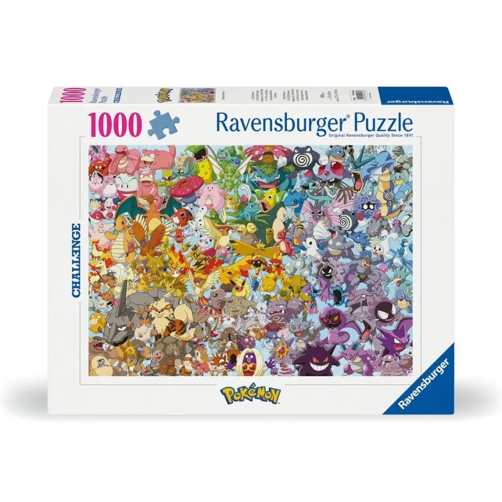 Ravensburger Puzzle Pokémon Challenge 1000 Pièces^ Puzzles De 1000 À 1499 Pièces