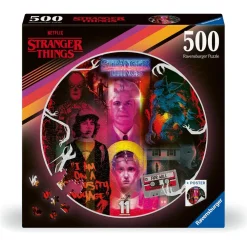 Ravensburger Puzzle Rond Stranger Things - 500 Pièces - Phénomènes surnaturels^ Puzzles De 500 À 999 Pièces