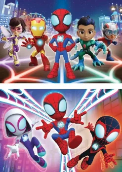 Educa Borras Puzzle Spidey Et Ses Incroyables Amis 2x^Enfant Puzzles Bébés Et Enfants