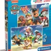 Clementoni Puzzle 2x60 pièces SuperColor La Pat' Patrouille^Enfant Puzzles Bébés Et Enfants