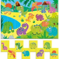 Headu Puzzles dinosaures^Enfant Puzzles Bébés Et Enfants