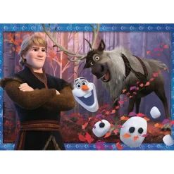 Ravensburger Puzzles 2x24 pièces - Vers des contrées glacées - Disney La Reine des Neiges 2^Enfant Puzzles Bébés Et Enfants