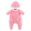 Corolle Pyjama rose avec bonnet Mon Grand Poupon 36 cm^ Vêtements Pour Poupons Et Poupées