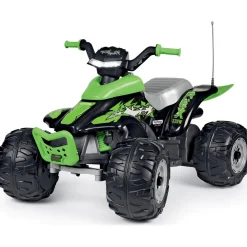 Peg Perego Quad corral TRex vert 12V - 330W^ Véhicules D'Extérieur