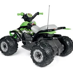 Peg Perego Quad corral TRex vert 12V - 330W^ Véhicules D'Extérieur