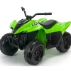 Injusa Quad Kawasaki ATV KFX90 12volt Quad électrique vert^ Véhicules D'Extérieur