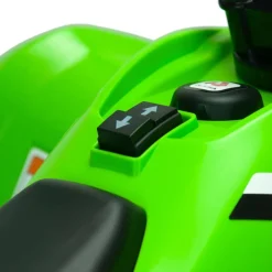 Injusa Quad Kawasaki ATV KFX90 12volt Quad électrique vert^ Véhicules D'Extérieur